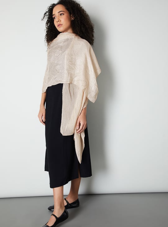 Women Textured Scarf