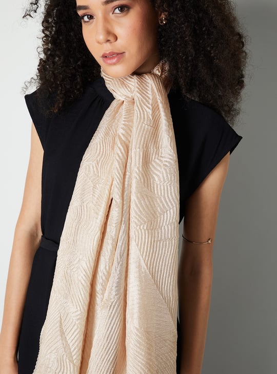Women Textured Scarf