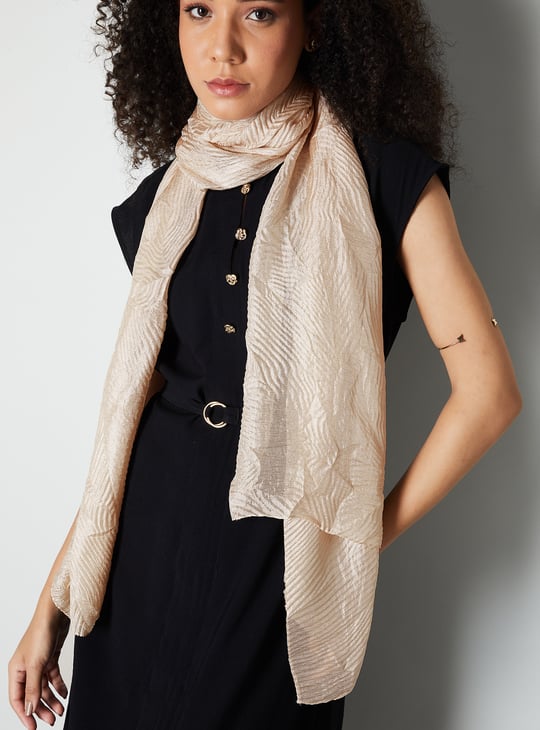 Women Textured Scarf