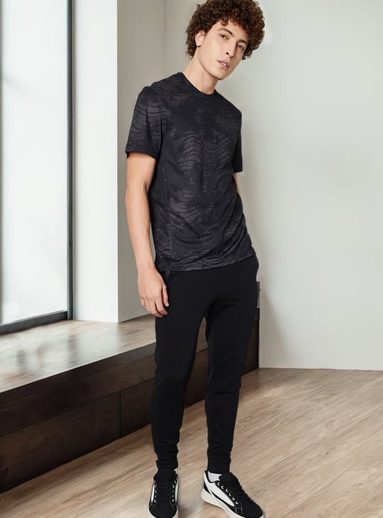 Men Printed Sports T-shirt