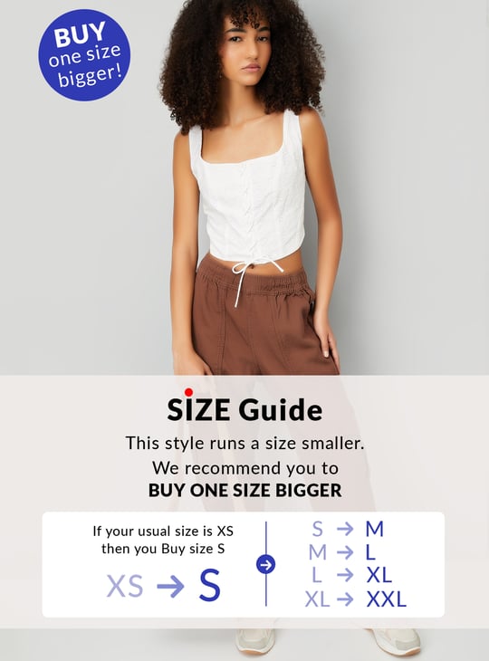 ALAYA F x URB_N Women Schiffili Corset Top