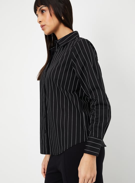 Women Striped Regular Fit Shirt