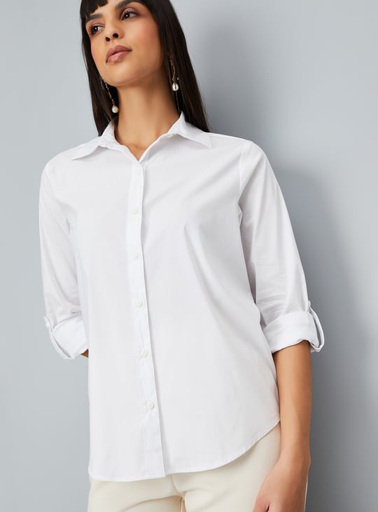 Women Striped Regular Fit Shirt
