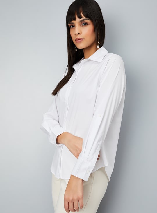 Women Striped Regular Fit Shirt