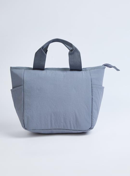 Women Solid Insulated Lunch Bag