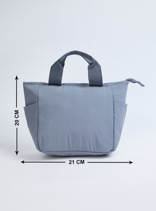 Women Solid Insulated Lunch Bag
