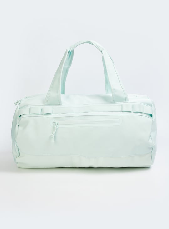 Women Solid Duffle Bag
