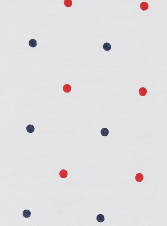 Girls Embroidered Dungaree Dress with T-shirt