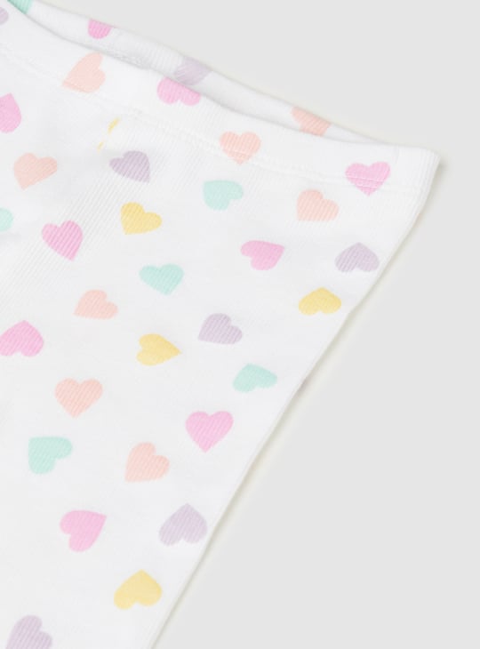 Girls Printed Shorts - Pack of 2