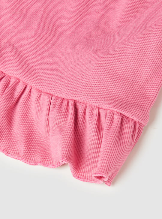 Girls Ribbed Top - Pack of 2