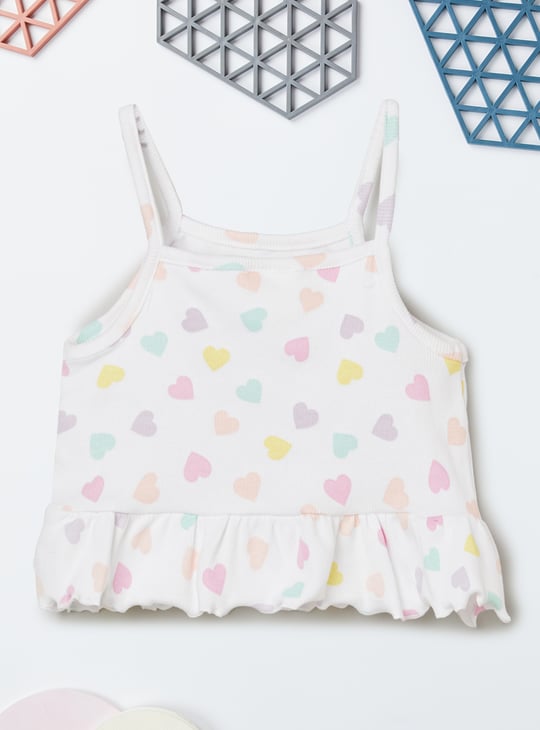 Girls Ribbed Top - Pack of 2