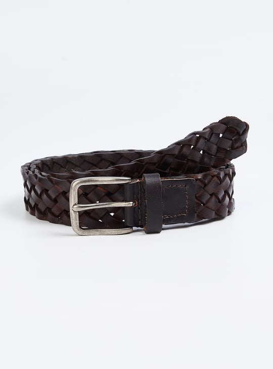 Men Braided Belt