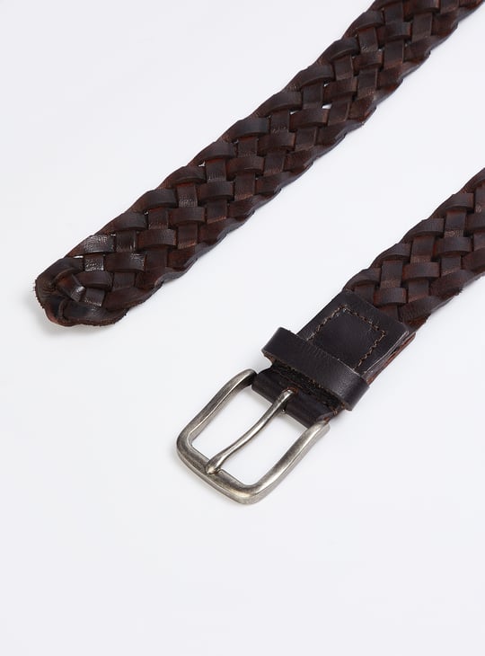 Men Braided Belt