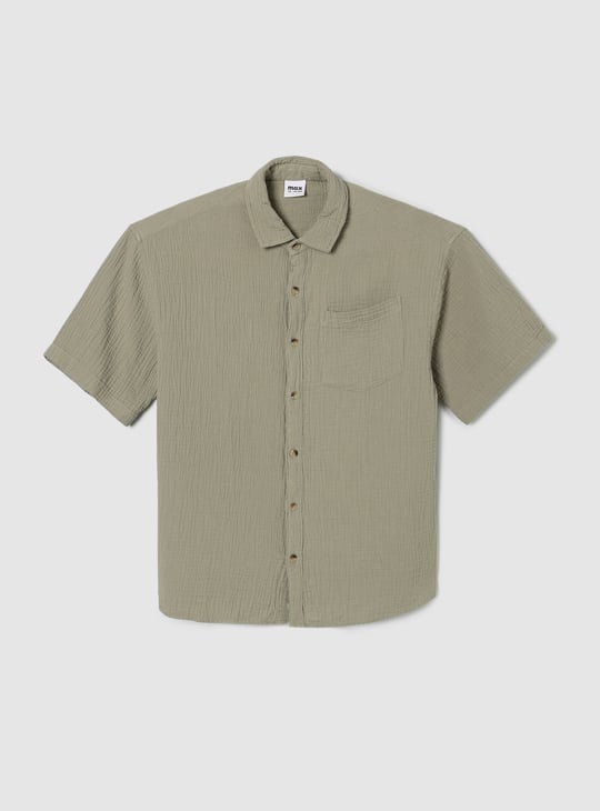 Boys Textured Shirt