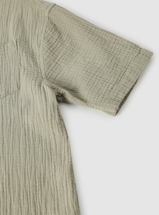 Boys Textured Shirt