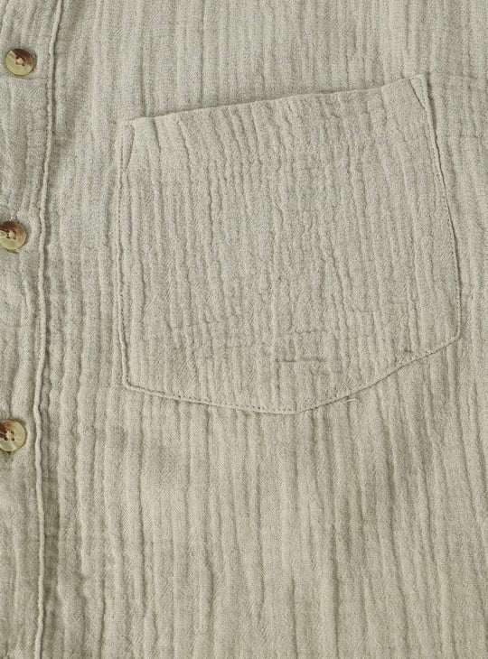 Boys Textured Shirt