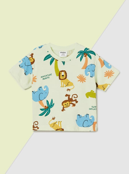 Boys Printed T-shirt - Pack of 2