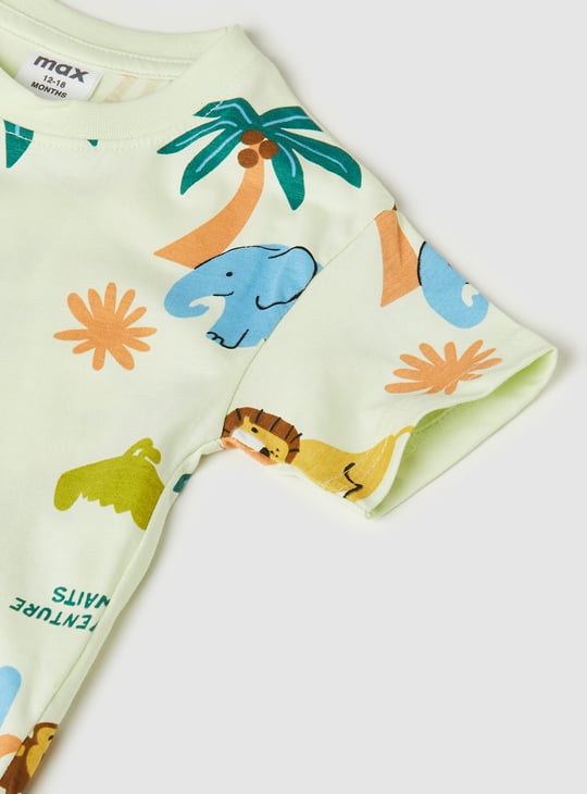 Boys Printed T-shirt - Pack of 2