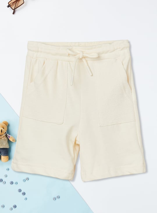 Boys Knit Shorts Set - Main Image