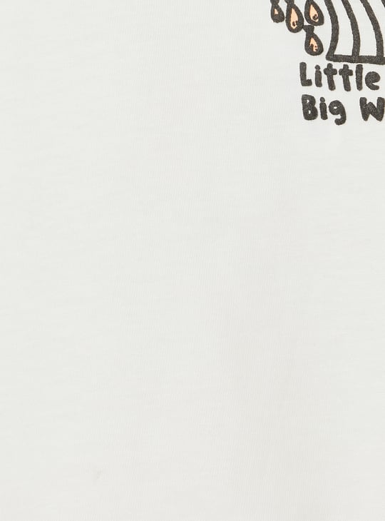 Boys Printed Shorts Set