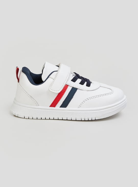 Boys Striped Sneakers