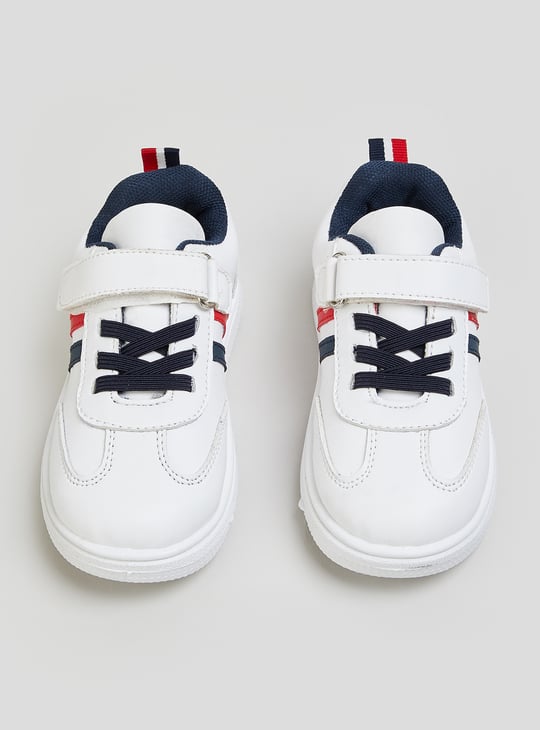 Boys Striped Sneakers