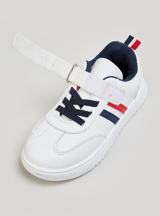 Boys Striped Sneakers
