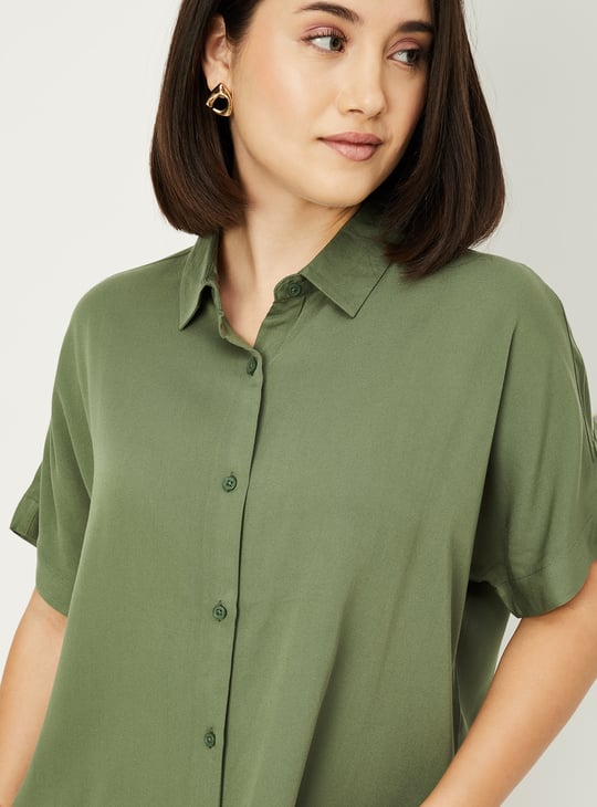 Women Solid Shirt