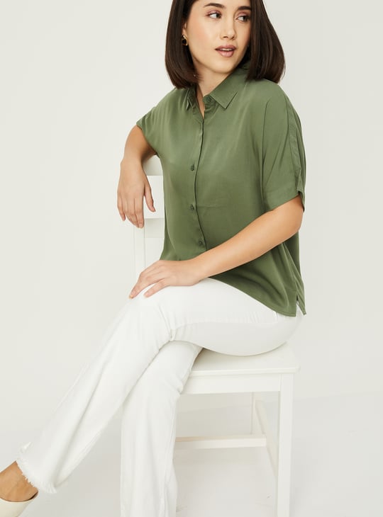 Women Solid Shirt