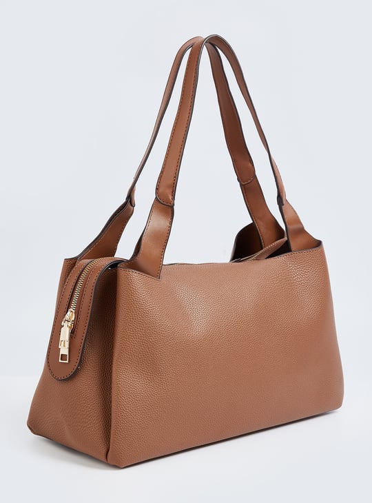 Women Textured Shoulder Bag