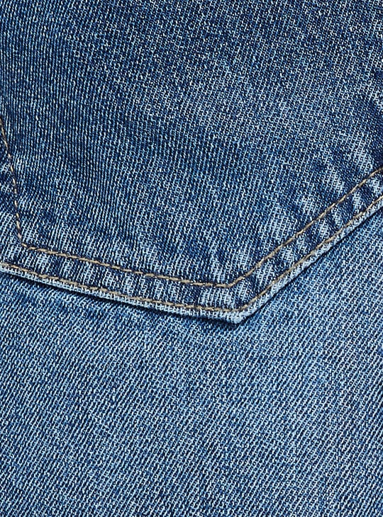 Women Distressed Denim Shorts