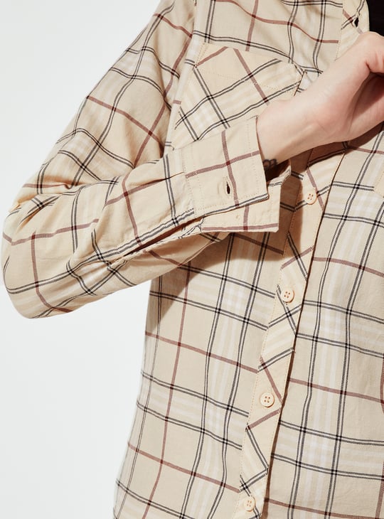 Women Checked Regular Fit Shirt