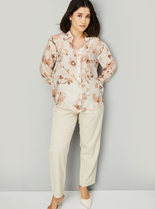 Women Floral Print Shirt