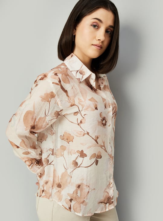 Women Floral Print Shirt