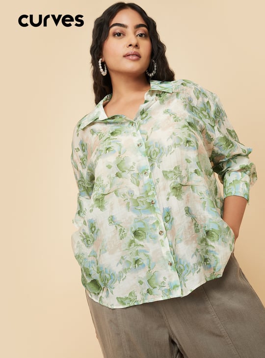 Women Floral Print Shirt