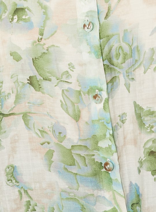 Women Floral Print Shirt