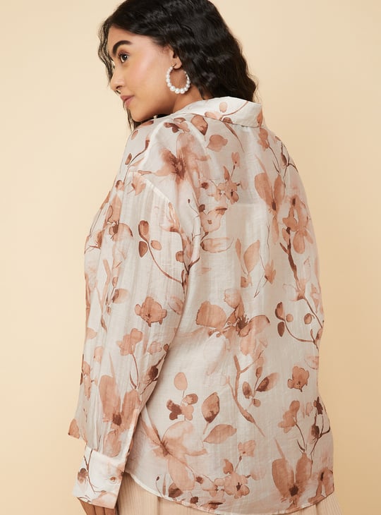 Women Floral Print Shirt