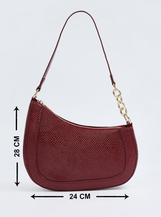 Women Textured Shoulder Bag