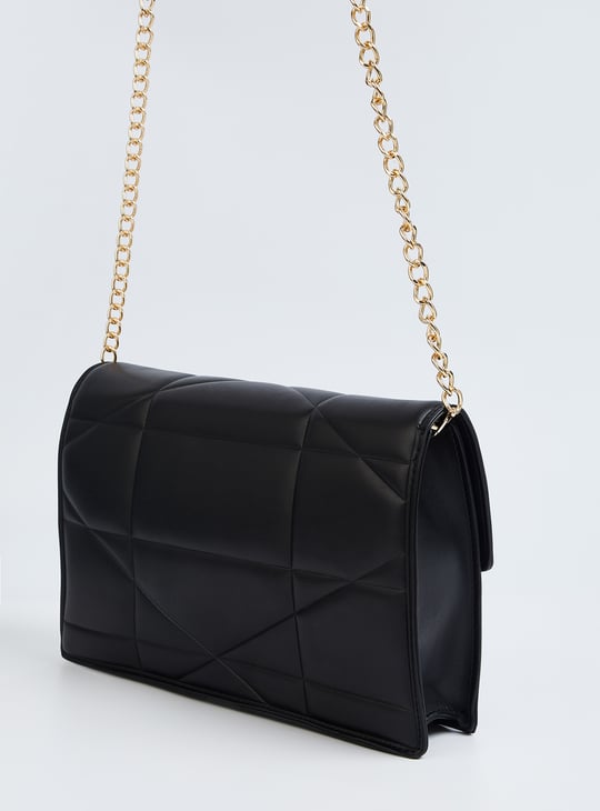Women Quilted Envelope Sling Bag