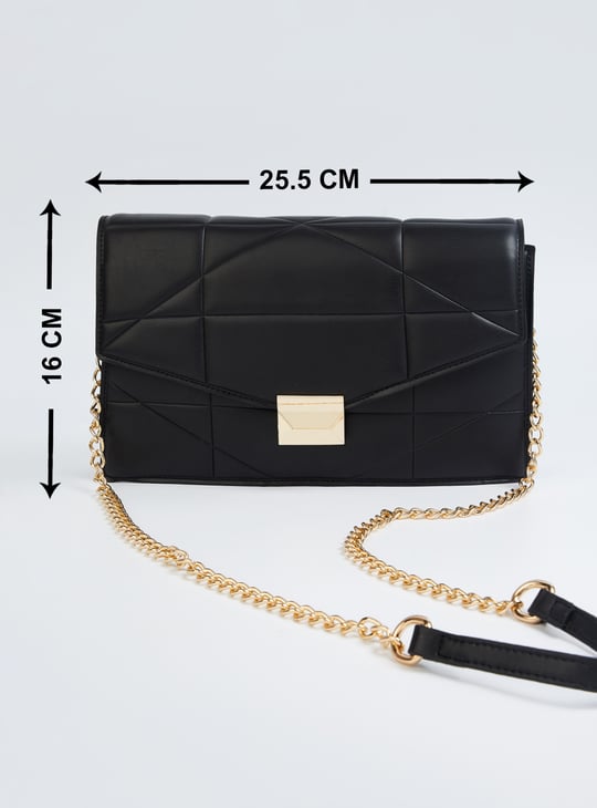 Women Quilted Envelope Sling Bag