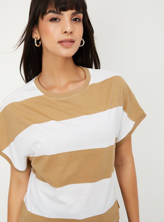 Women Striped T-shirt