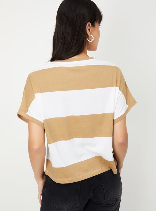 Women Striped T-shirt