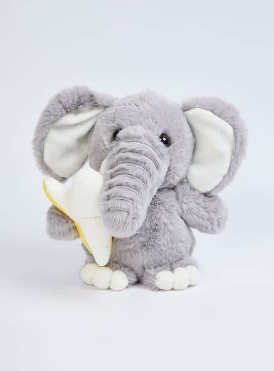 Kids Fuzzy Elephant Soft Toy