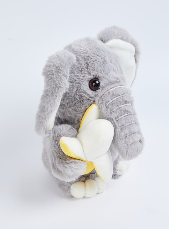 Kids Fuzzy Elephant Soft Toy
