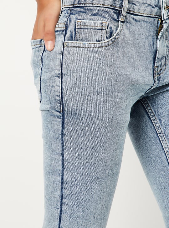 Women Washed Skinny Fit Jeans