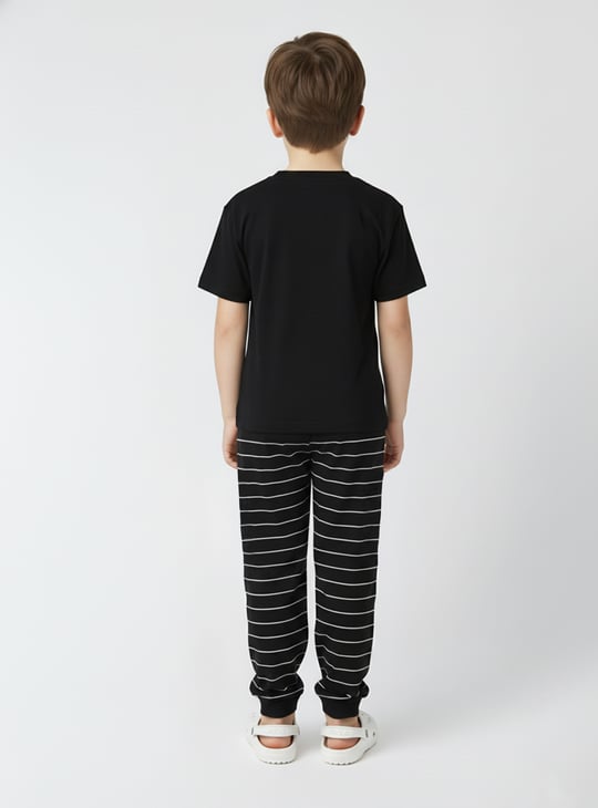 Boys Printed Joggers Set