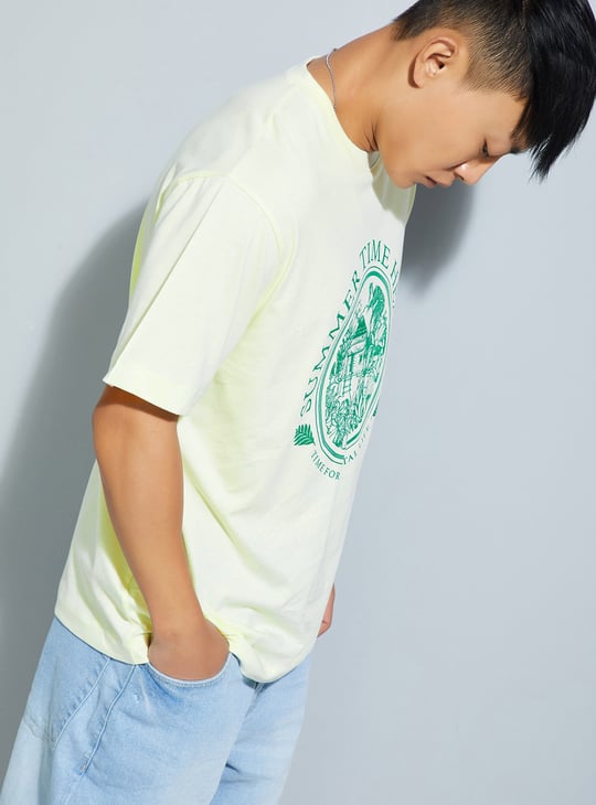 URB_N Men Printed T-shirt