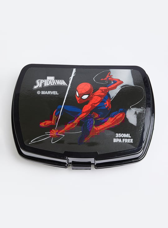 Kids Spiderman Print Backpack with Lunchbox & Sipper - Pack of 3