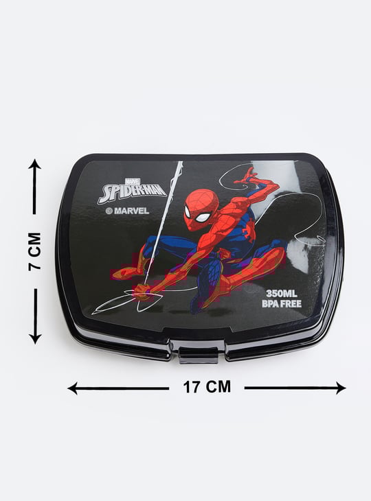 Kids Spiderman Print Backpack with Lunchbox & Sipper - Pack of 3