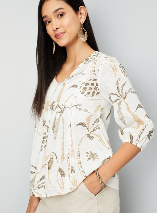 Kalki x Max Women Printed Flared Tunic